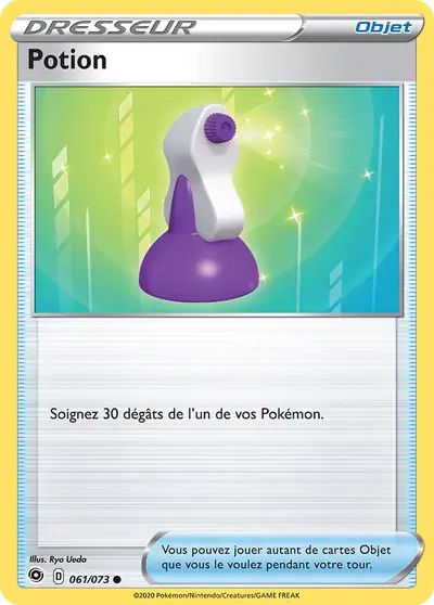 Image de la carte Pokemon Potion 061/73