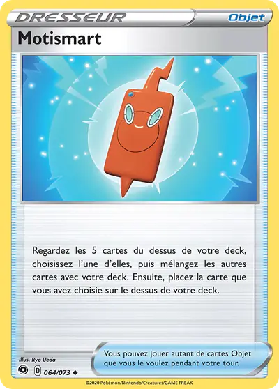 Image de la carte Pokemon Motismart 064/73