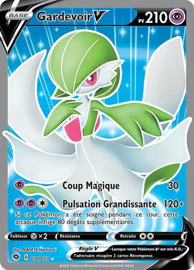Image de la carte Pokemon Gardevoir V 070/73