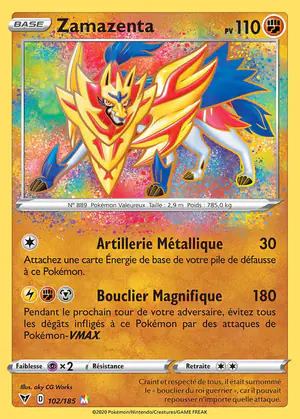 Zamazenta 102/185