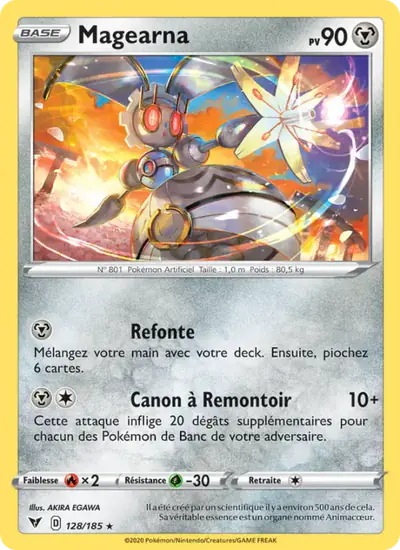 Image de la carte Pokemon Magearna 128/185