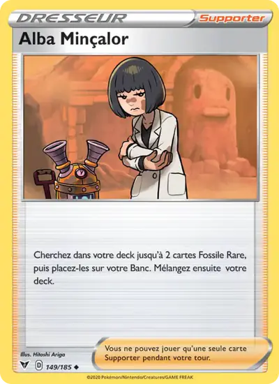 Image de la carte Pokemon Alba Minçalor 149/185