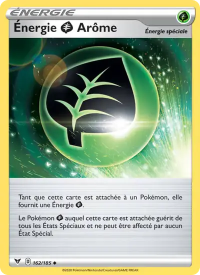 Image de la carte Pokemon Énergie {G} Arôme 162/185