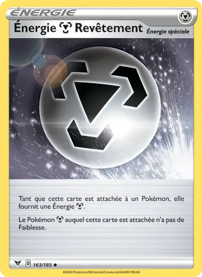 Image de la carte Pokemon Énergie {M} Revêtement 163/185