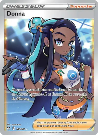 Image de la carte Pokemon Donna 183/185