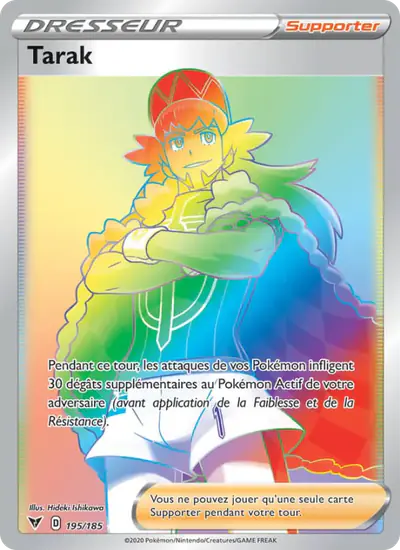 Image de la carte Pokemon Tarak 195/185