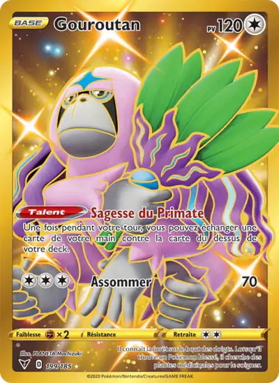 Image de la carte Pokemon Gouroutan 199/185