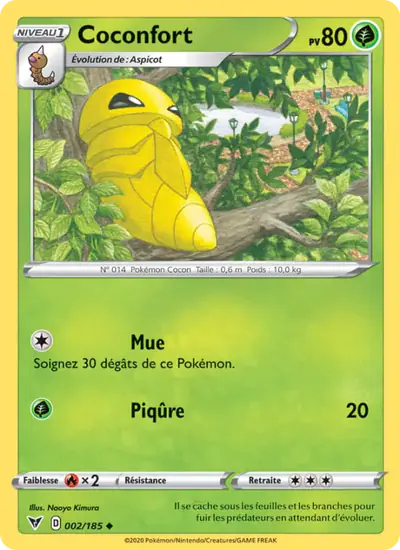 Image de la carte Pokemon Coconfort 002/185