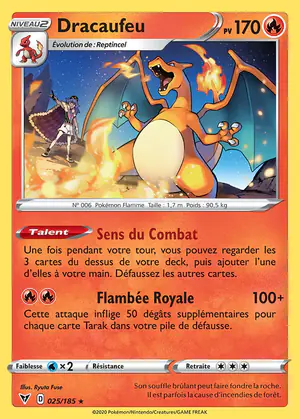 Dracaufeu 025/185