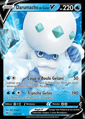 Darumacho de Galar V 036/185