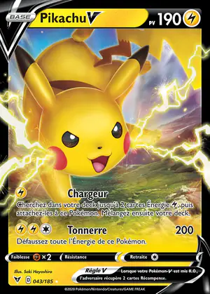 Pikachu V 043/185
