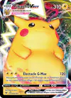Image de la carte Pikachu VMAX 044/185