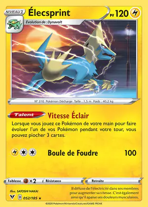 &Eacute;lecsprint 052/185