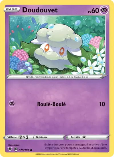 Image de la carte Pokemon Doudouvet 075/185