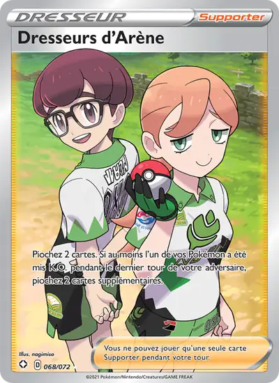 Image de la carte Pokemon Dresseurs d'Arène 068/72