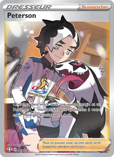 Image de la carte Pokemon Peterson 069/72