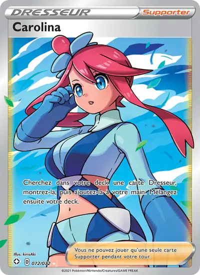 Image de la carte Pokemon Carolina 072/72