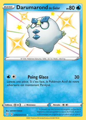 Darumarond de Galar SV023/SV122