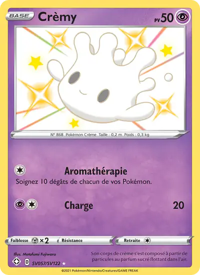 Image de la carte Pokemon Crèmy SV057/72