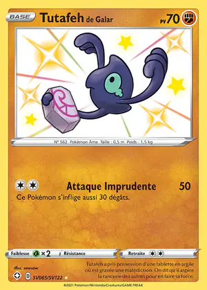 Tutafeh de Galar SV065/SV122