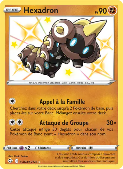Image de la carte Pokemon Hexadron SV074/72