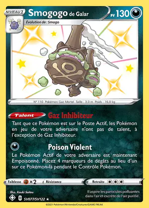Smogogo de Galar SV077/SV122