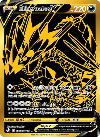 Image de la carte Pokemon Éthernatos V SV121/72