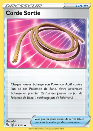 Corde Sortie 125/163