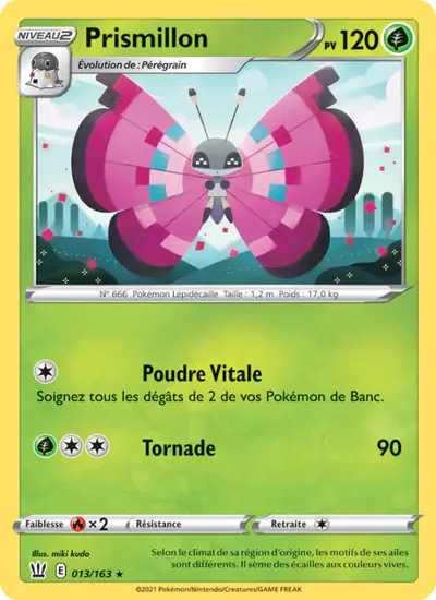 Image de la carte Pokemon Prismillon 013/163