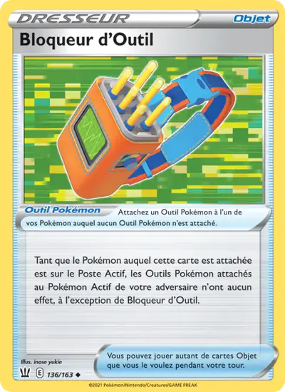 Image de la carte Pokemon Bloqueur d'Outil 136/163