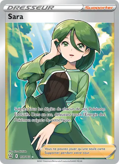 Image de la carte Pokemon Sara 159/163