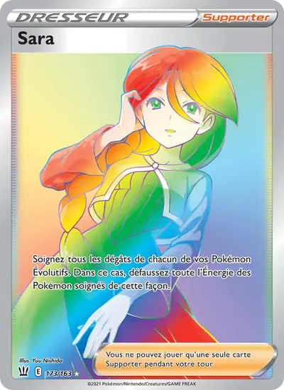 Image de la carte Pokemon Sara 173/163