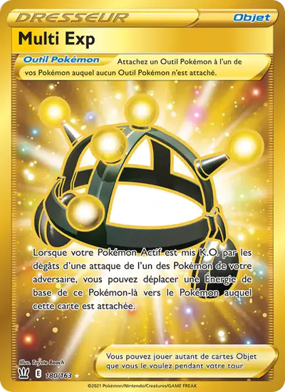 Image de la carte Pokemon Multi Exp 180/163