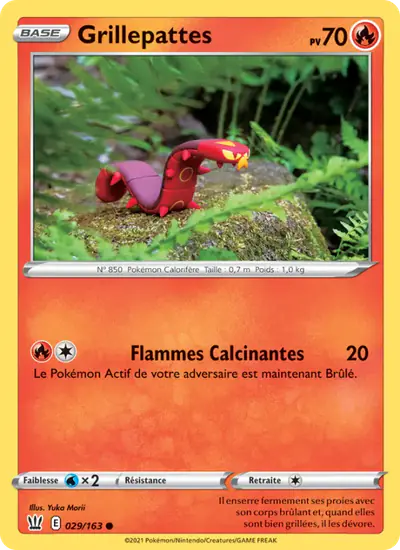 Image de la carte Pokemon Grillepattes 029/163