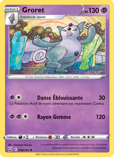 Image de la carte Pokemon Groret 056/163