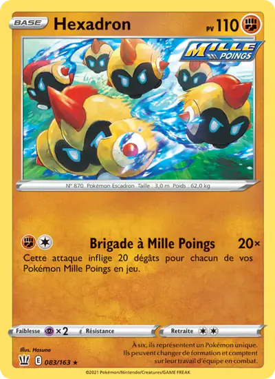 Image de la carte Pokemon Hexadron 083/163