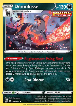 D&eacute;molosse 096/163