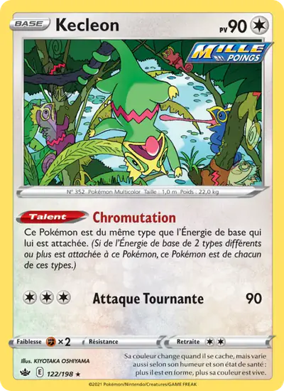 Image de la carte Pokemon Kecleon 122/198