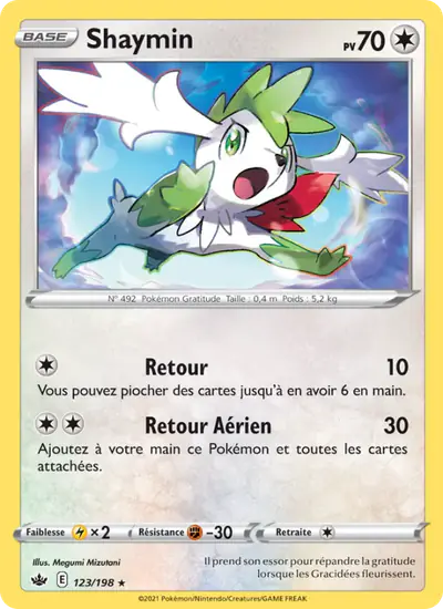 Image de la carte Pokemon Shaymin 123/198