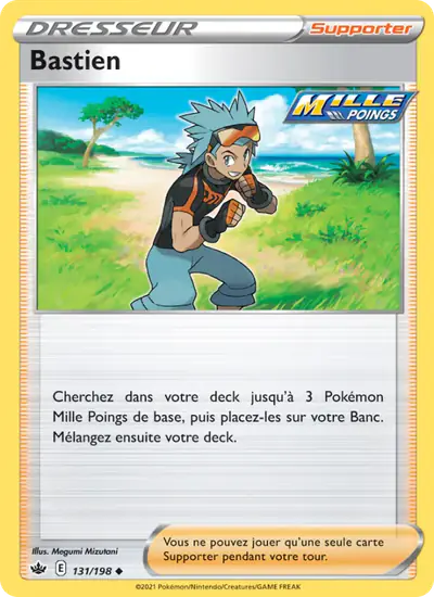 Image de la carte Pokemon Bastien 131/198