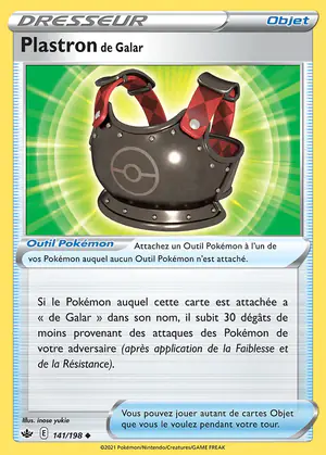 Plastron de Galar 141/198