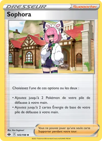 Image de la carte Pokemon Sophora 145/198