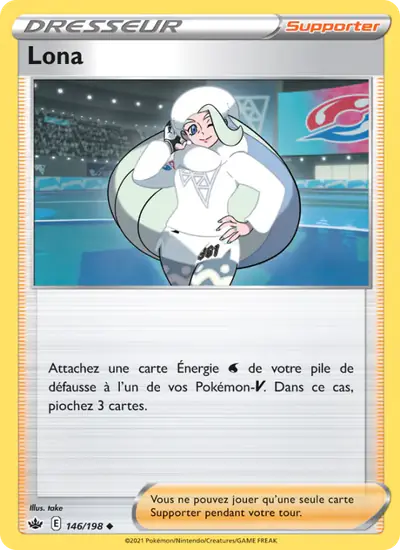 Image de la carte Pokemon Lona 146/198