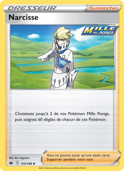 Image de la carte Pokemon Narcisse 153/198