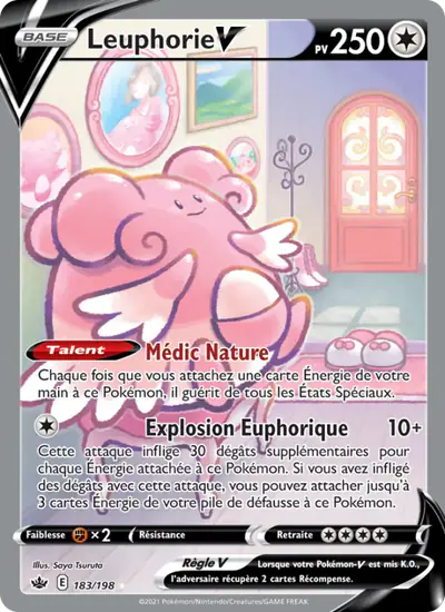 Image de la carte Pokemon Leuphorie V 183/198