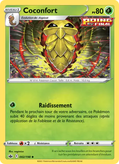 Image de la carte Pokemon Coconfort 002/198