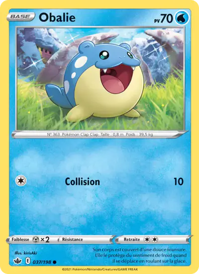 Image de la carte Pokemon Obalie 037/198