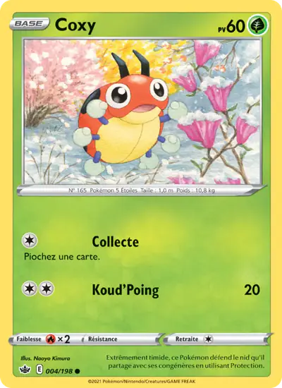 Image de la carte Pokemon Coxy 004/198