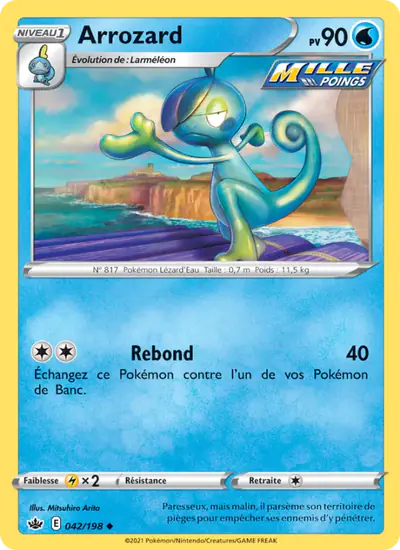 Image de la carte Pokemon Arrozard 042/198