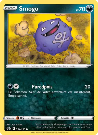 Image de la carte Pokemon Smogo 094/198